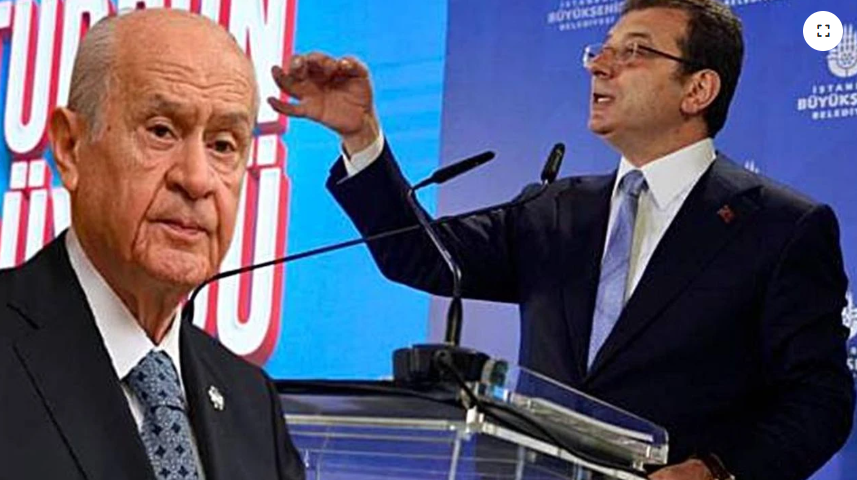 MHP lideri Bahçeli'den İmamoğlu'na istifa çağrısı